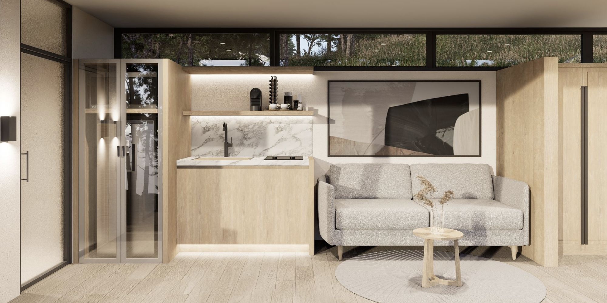 Casa 22 - Sala y Cocina